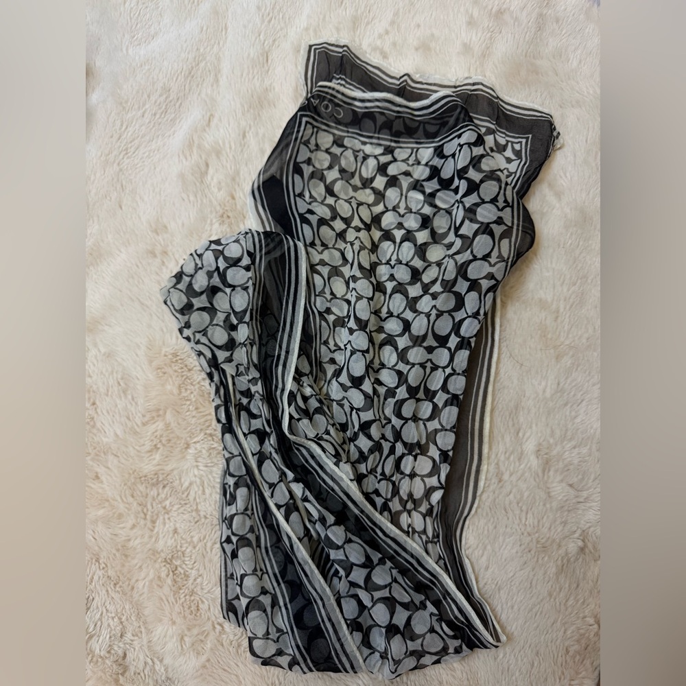 COACH Silk Scarf